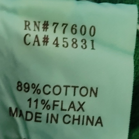 Free People X Sandrine Rose Mid Rise Straight Leg Button Fly Jeans Sapin Green - Picture 11 of 11